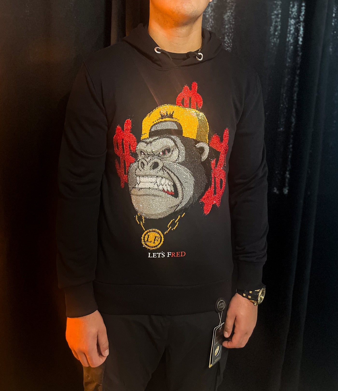 Let's Fred - Brave Monkey - Hoodie