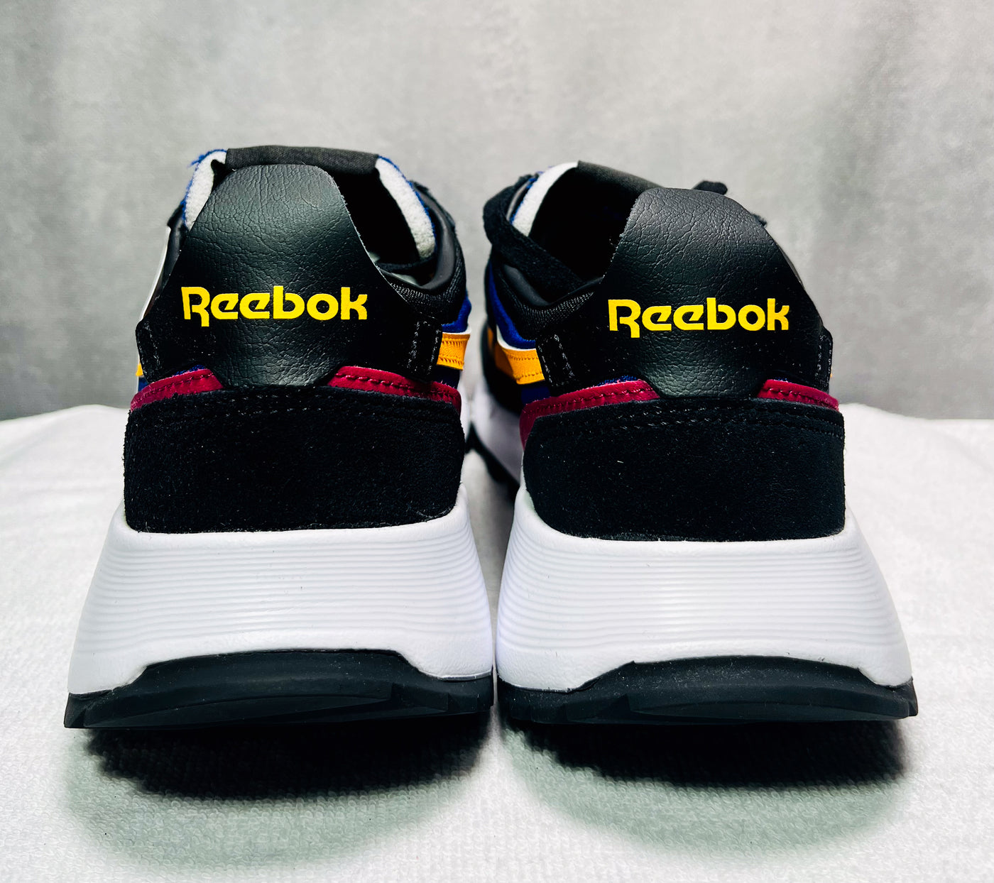 REEBOK CL LEGENCY BLK + BLUE
