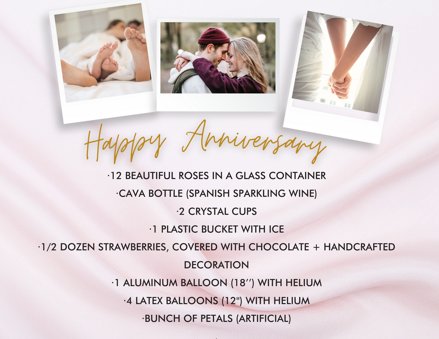 HAPPY ANNIVERSARY - ROOM DECORATION
