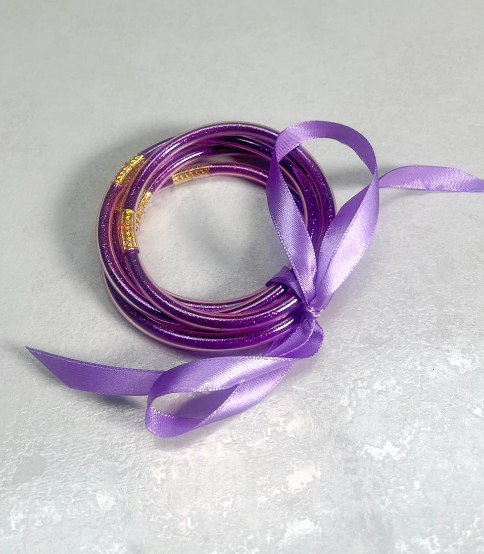 JELLY BANGLES - INTENSE PURPLE