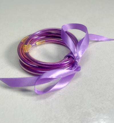 JELLY BANGLES - INTENSE PURPLE