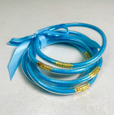 JELLY BANGLES - LIGHT BLUE