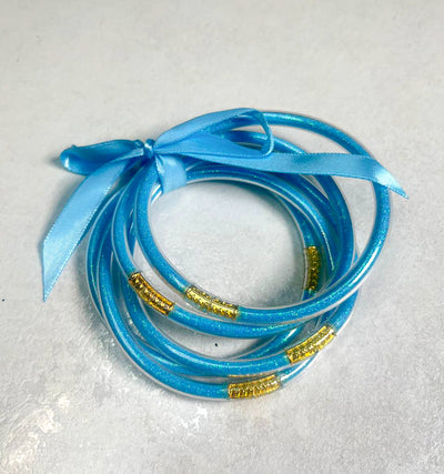 JELLY BANGLES - LIGHT BLUE