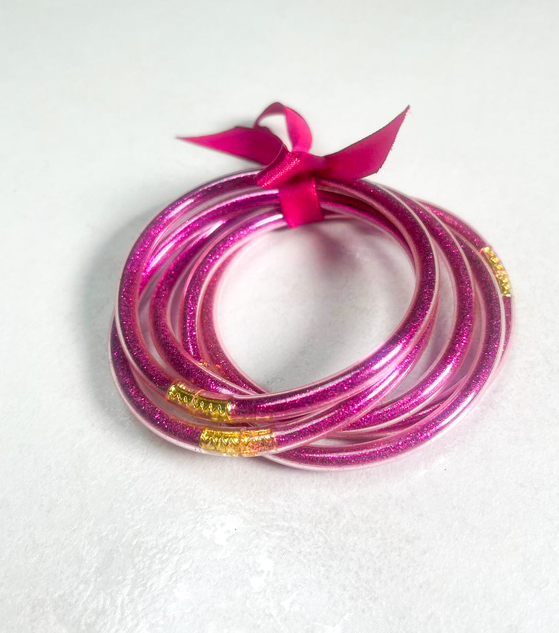JELLY BANGLES - PINK LIFE