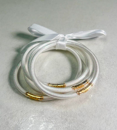 JELLY BANGLES - PURE WHITE