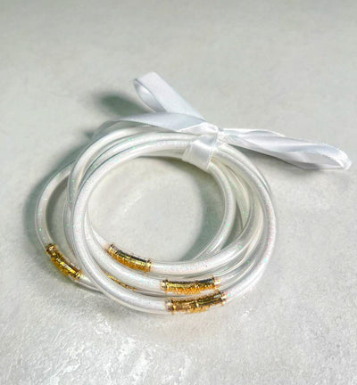 JELLY BANGLES - PURE WHITE
