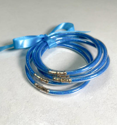 JELLY BANGLES - SEA BLUE