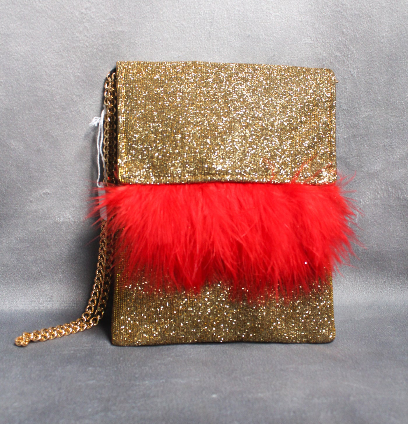 LITTLE GOLD DESIGNER BAG