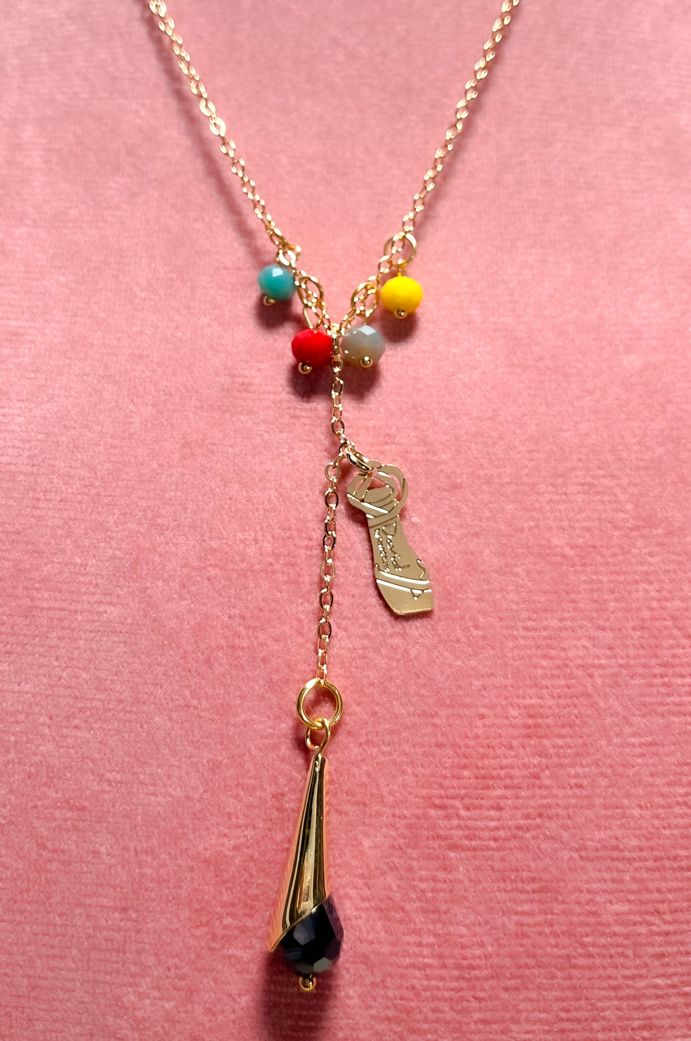 PRETTY COLOR NECKLACE