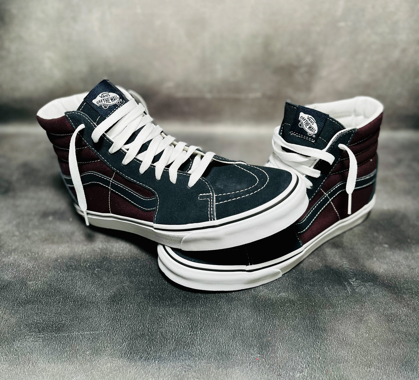 VANS SK8 - HI BLACK & PURPLE
