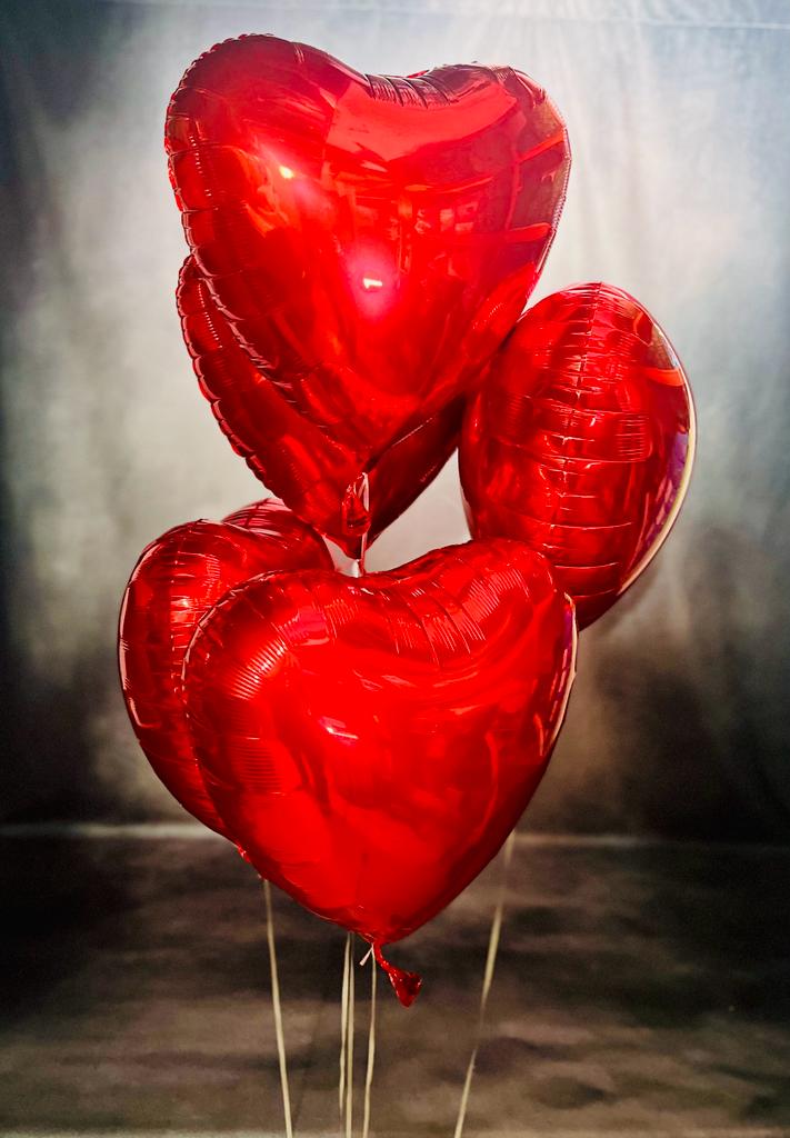 HEART GLOBES SET 5